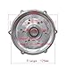usmenghe Freewheel Cover for 350W/500W/750W Geared Hub Motor Spare Part and for Fat Bike Motor Screw Thread Back Alloy Case for Replacement(Normal Cover)
