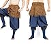 WELLMILLER Inosuke Cosplay Costume Pants Apron Suit Full Set with Inosuke Mask for Adult Men Women (Mask& Pants Skirt, Small)