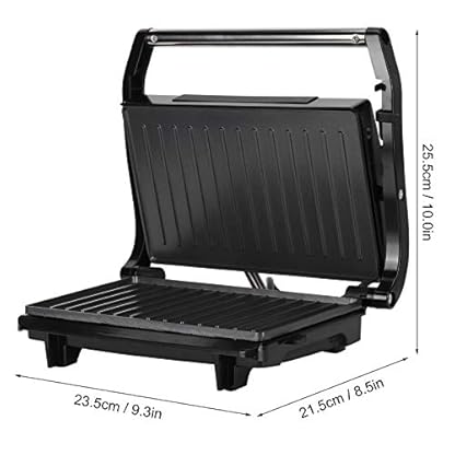 1000W Steakmaschine, Kontaktgrill Panini Sandwich Maker Steak Elektrogrill Multifunktions Kleiner Tischgrill… – Bild 3