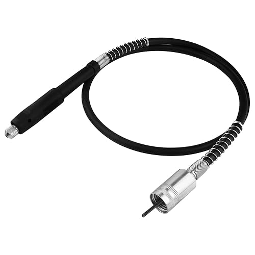 WMYCONGCONG Extensión de eje de taladro flexible Adaptador de eje flexible universal Accesorio para amoladora rotativa Dremel Herramientas de