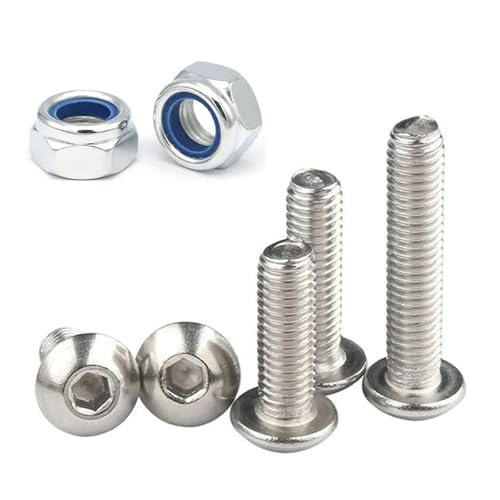 M3 M4 M5 M6lWƃiCbNibgZbgZpZp{g[g˂@BlW304XeXX`[]ԃ{gibgLbg(Round Head,22MM (10SET)_M5)