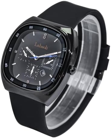 Watch, Women's Watch, Stylish and Versatile Easy-to-Read Women's Wristwatch with Silicone Strap Quartz Watch