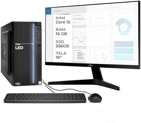 Computador Completo All In One Intel Core i7 21,5" Full HD 16GB SSD ...
