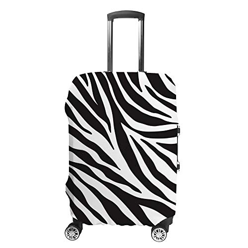 Ruchen Housse de Protection pour Valise Motif zèbre Cover