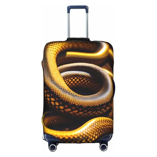 serpiente enplumada Suitcase Cover Large with Invisible Zipper, for Business and Travel, Without Suitcase