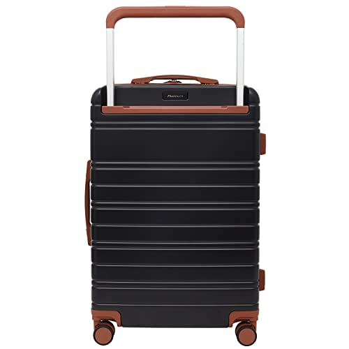 Image of Travelers Club 2PC or 20 inch Navigate Luggage Set, Black, 2PC Set