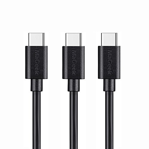MaGeek® Câbles USB Type C vers USB 2.0 (Lot de 3, 1,0m) de Données et Charge pour Samsung Galaxy...
