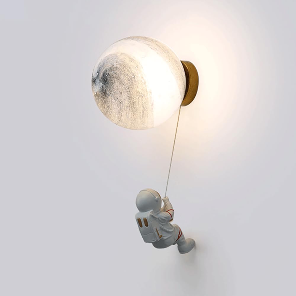Applique murale cadeau anniversaire original thème espace astronaute E14
