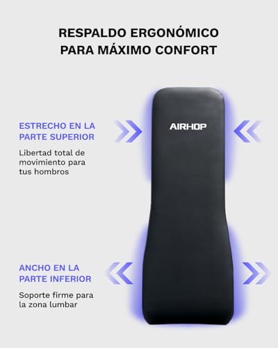 AIRHOP Banco de Musculación Banco de Press de Banca Ajustable Mejorado, Banco Ejercicio para Entrenamiento Completo del Cuerpo, Plegable y Ahorro de Espacio, Adecuado para Home Gym y Estudios Fitness - imagen 4