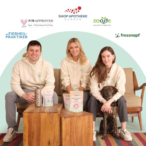 noms+ Probio Belly Snacks für Hunde | bei Sodrennen, Grasfressen, Kotfressen & Verstopfung | Darmaufbau mit Probiotika BIOTICS³-Komplex | geeignet für Allergiker & Sensible Hunde | XXL-Beutel