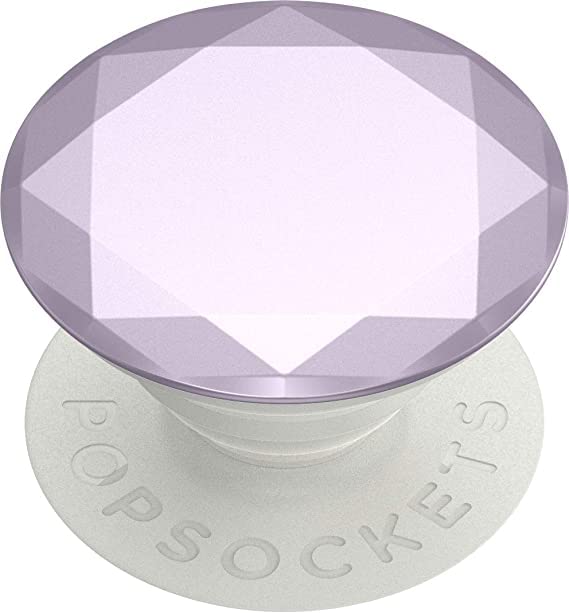 PopSockets PopGrip: Swappable Grip for Phones & Tablets - Metallic Diamond Black". PopSockets PopGrip: Swappable Grip for Phones & Tablets - Metallic Diamond Black".