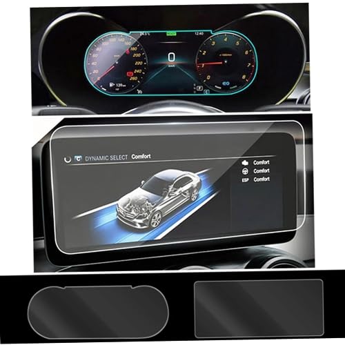 Verre trempé écran Benz W205 film navigation de haute précision
