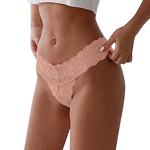Bragas de Encaje Sensuales para Mujer Elásticas y Cómodas Ropa Interior Femenina (L) #1577