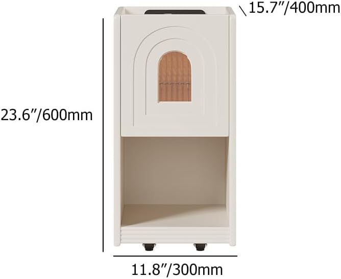 Dimensions of the Homary Nightstand