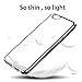iPhone 6s Case, Ubegood [Crystal Clear] Premium Flexible Thin Soft TPU + Extra Grip Case Clear Soft TPU Cover Case for Apple iPhone 6 cover case (Black)