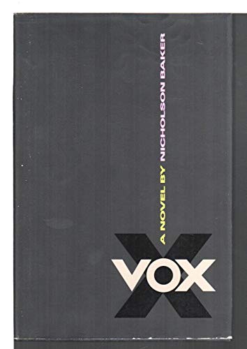 Vox 0394589955 Book Cover