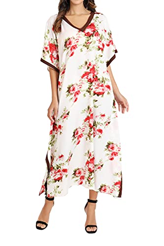 Image of Miss Lavish London Women's Kaftan- Kaftan Dress for Casual, Party, Evening, Vacation and Everyday Wear