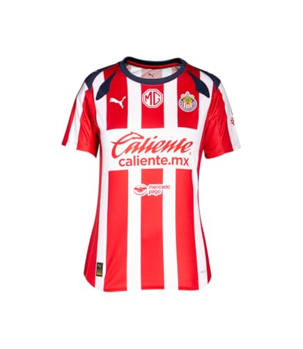 PUMA Women's Standard Chivas Replica 25-26 Shirt, Red Home AH25