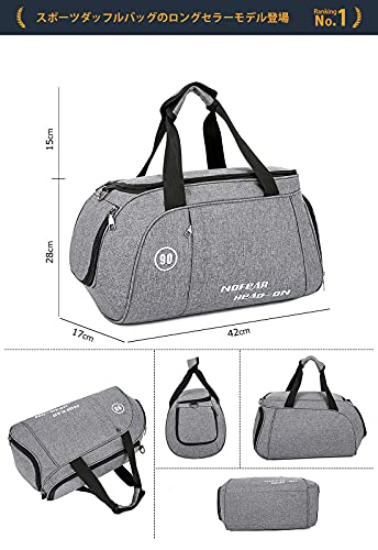MUCO スポーツバッグ メンズ ジムバッグ レディース ダッフ