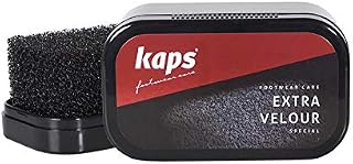 Kaps Sponge Brush For Nubuck And Suede Shoes, Kaps Extra Velour, Transparent