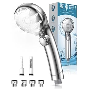【新品】✨美髪ケア✨シャワーヘッド・カートリッジ10個付き シャワーヘッド カートリッジ 浄水機能 パワー水圧 ミスト 節水