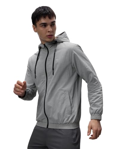 Image of Symbol Premium Mens Active /Sports Lightweight Windcheater Jacket | Non-Quilted | Mesh Lined | Regular Fit | Available in Plus Sizes