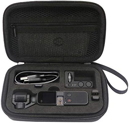 Anbee Portable Carrying Case Storage Bag Compatible with DJI Osmo Pocket Handheld Gimbal Camera and Accessories (Black)