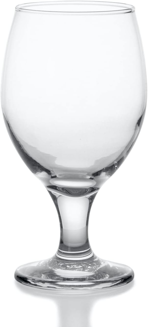 Red Co. Belluno Classic Clear Glasses for Water, Juice, Liquor - Wine Goblets - Set of 6 (13.5 Ounces) - Image 9