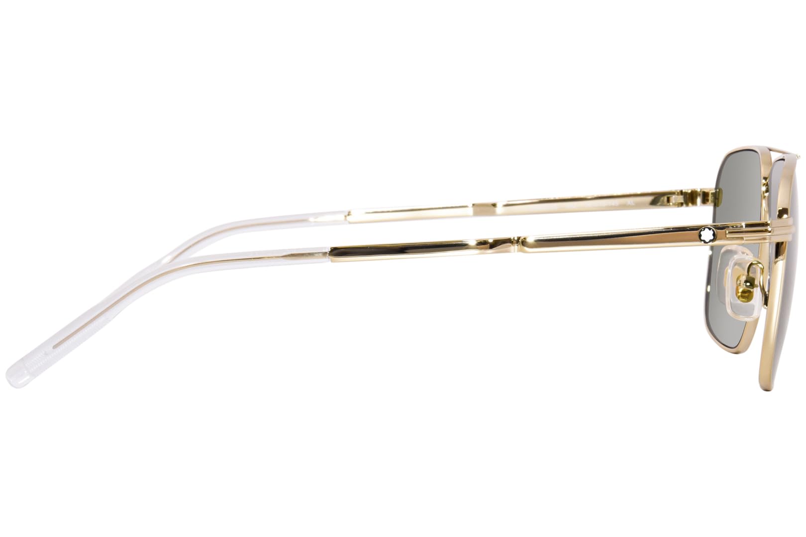 Montblanc MB0278S-002 56 Sunglass Man Metal Sonnenbrille, Sport, Gold (Gold), Einheitsgröße