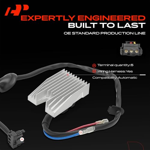 Image of A-Premium Automatic HVAC Blower Motor Resistor Compatible with Mercedes-Benz E320, 300E, 300D, 300CE, E300, 400E, E420, 300TE, 500E, E500