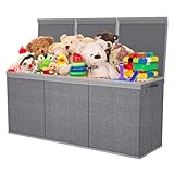 KEALIANA Toy Box for Kids,Collapsible Sturdy Toy Storage Organizer Boxes Bins Baskets for Kids, Boys,Girls, Nursery Room, Playroom,36'x15' x11'