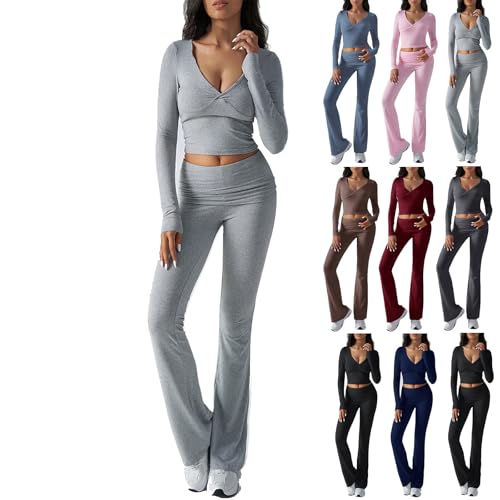 Amazon.com: Lounge Sets for Women 2 Piece Long Sleeve Cute Y2k