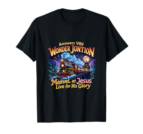 VBS 2025 Wonder Christian Camp Junction Su Gloria Jesús Camiseta