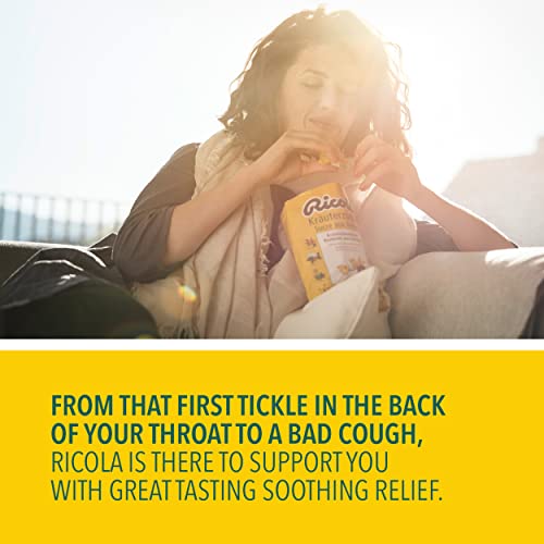 Ricola Herbal Lemon Mint Cough Suppressant Throat Drops - 24Ct Bag #TOP6