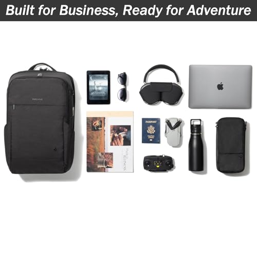 PUREVAVE YKK Zipper Travel Laptop Backpack for Men, and Women2