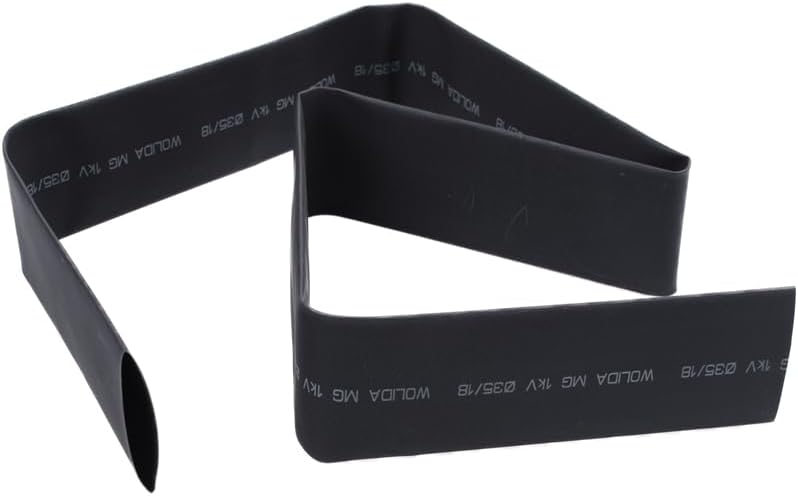 2Pcs 35Mm Dia 1 Meters Black Polyolefin Heat Shrinking Shrinkable Tubing Tubes| | - - (Color: blue)