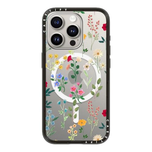 Coque compacte iPhone 15 Pro CASETiFY Spring Botanicals 2