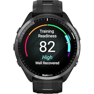 Garmin Forerunner 965 Smartwatch da corsa unisex, misura 47,2 mm, nero/grigio polvere