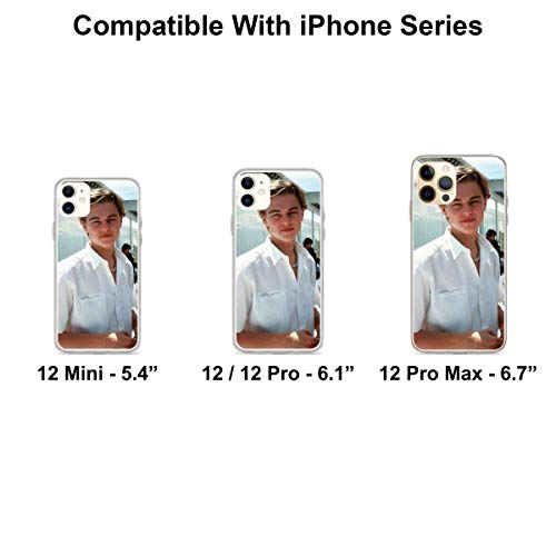 Generic Phone Case Leonardo Dicaprio Compatible With Iphone 12 11 X Xs Xr 8 7 6 6S Plus Mini Pro Max Samsung Galaxy Note S9 S10 S20 Ultra Plus, Transparent #TOP1