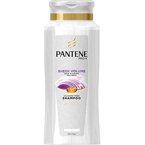 Pantene Pro-V Sheer Volume Free Flowing Fullness Shampoo 12.60 oz (Pack of 4)