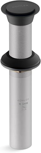 Miniatura 6 de Kohler 33151-2MB K-33151-2MB - Drenaje para lavabo de baño sin desbordamiento, latón cepillado vibrante moderno