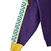 iSHOWcos Kujo Jotaro Cosplay Costume Jotaro Cardigan Halloween Sweater Jacket for Adult (Purple, Large-X-Large)