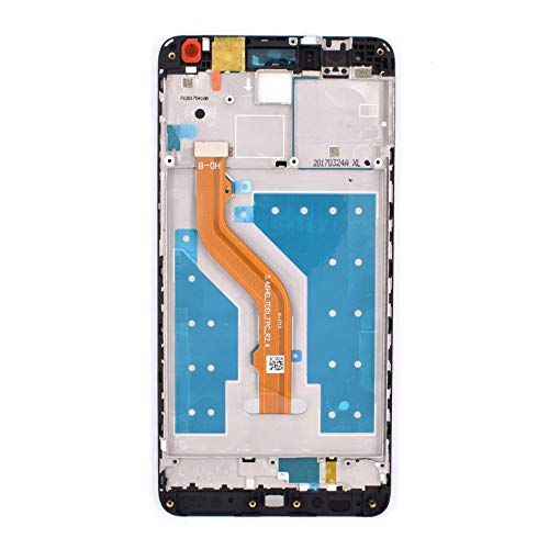 Image of LCD Screen Display Digitizer Touch Panel with Frame Screen Replacement for Huawei Y7 Prime Holly 4 Plus Enjoy 7 Plus(Black)