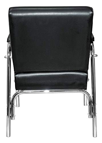 Chromium 'Ella' Professional Auto Recline Shampoo Chair [5028] By Puresana, Premium Vinyl Material, High Density Foam Cushions And Durable Steel Construction. #TOP3
