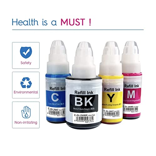 Gi 290 Premium Compatible Water Based Bottle Refill Dgt Ink For Canon Pixma G1200 G4210 4210 G3200 Printer #TOP2
