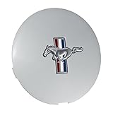 1991-1993 Mustang Pony Wheel Silver Center Cap with Running Horse - 6.75'