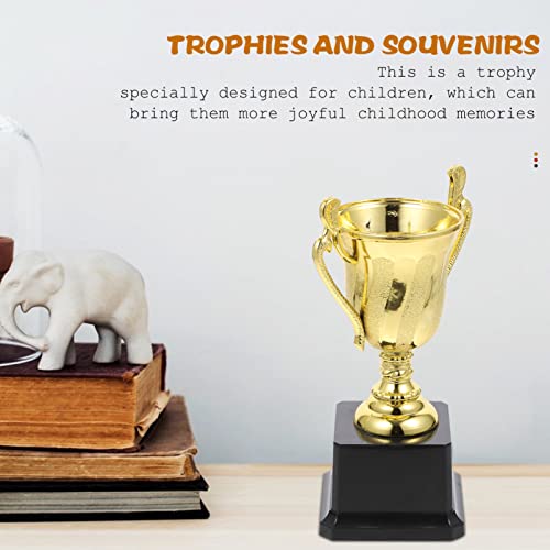 TOYANDONA Prêmios de Troféu de 7 Polegadas Troféus de Ouro de Plástico para Festas Favores de Brinqu