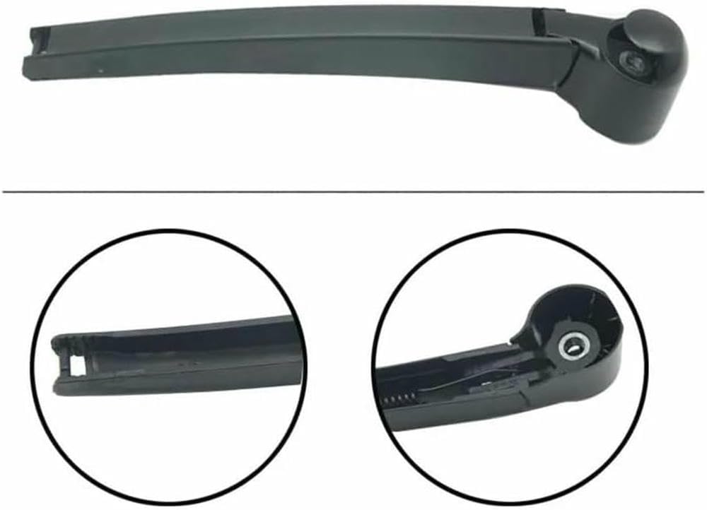 Limpiaparabrisas de Coche ZHUNDU de 13 Pulgadas, Kit de escobillas y Brazos para limpiaparabrisas Trasero, Parabrisas para Golf Plus 5M1 2005 2006-2008 2007 2006, escobillas de limpiaparabrisas