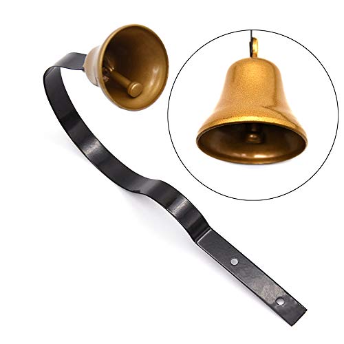 NA 2 Pcs Dog Training Doorbell Antique Metal Pet Bell for Home Toilet Dog Training Bell or Decoration - Image 6