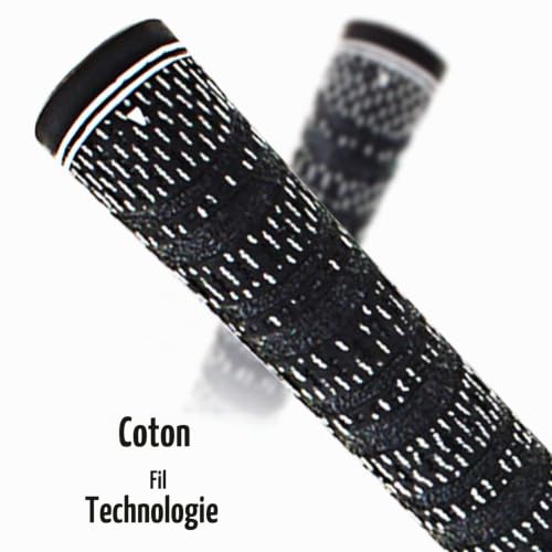 Kofull Lot de 13 Grips Golf Midsize Grip de Club de Golf Golf Grips Midsize lot Grip Golf Grippe de Golf Gris – vue 5